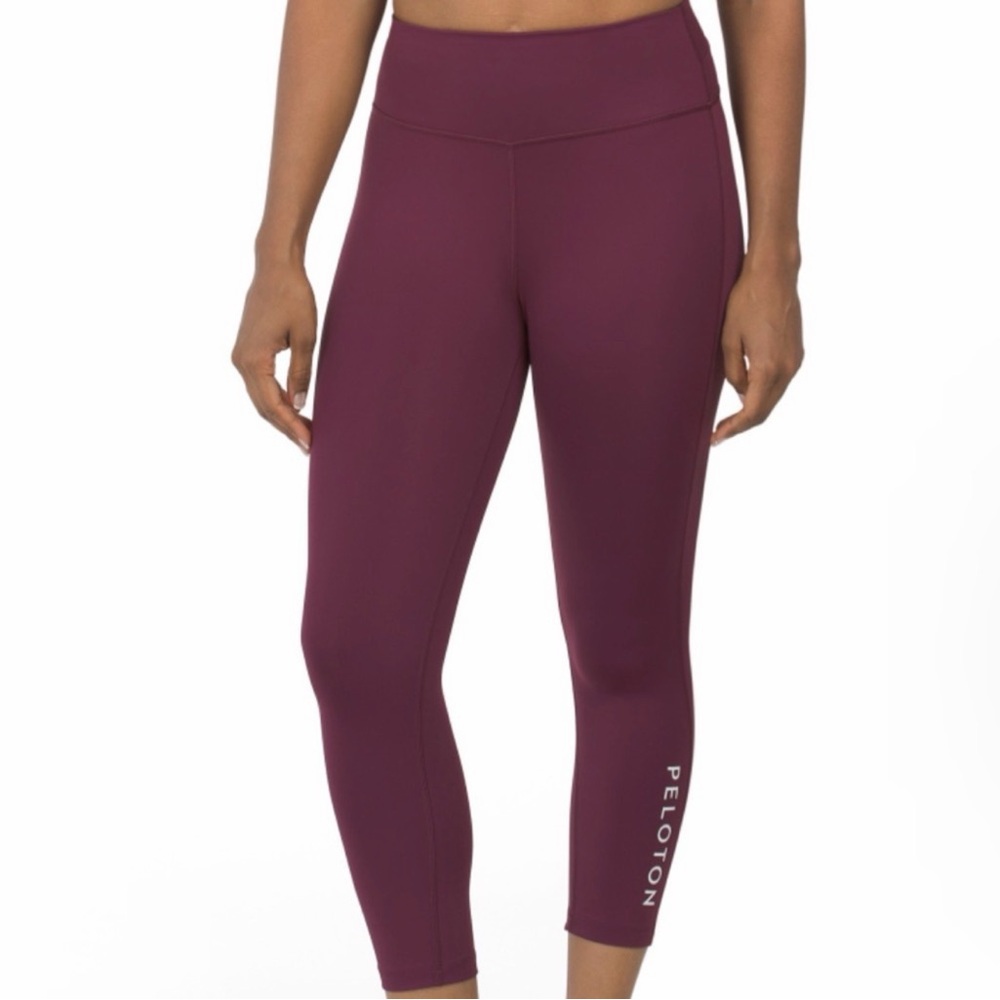Peloton Maroon Move Capri Leggings Size 2X